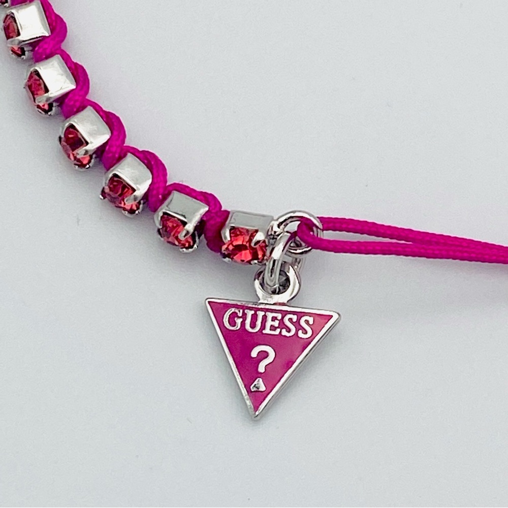 GUESS Pink Rhinestone Bracelet - Picture 3 of 6